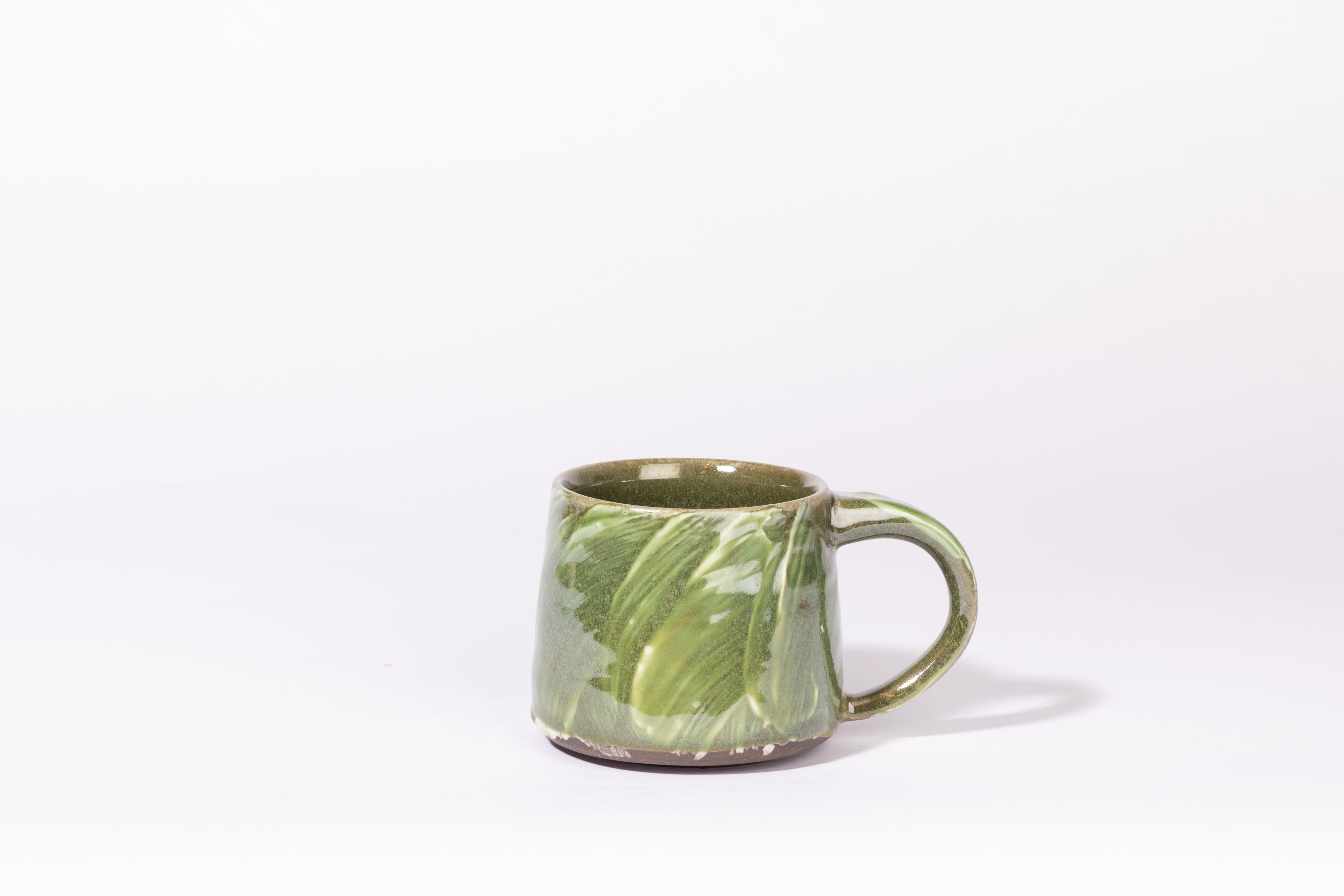 Mossy green mug