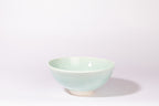 Large frosty blue bowl
