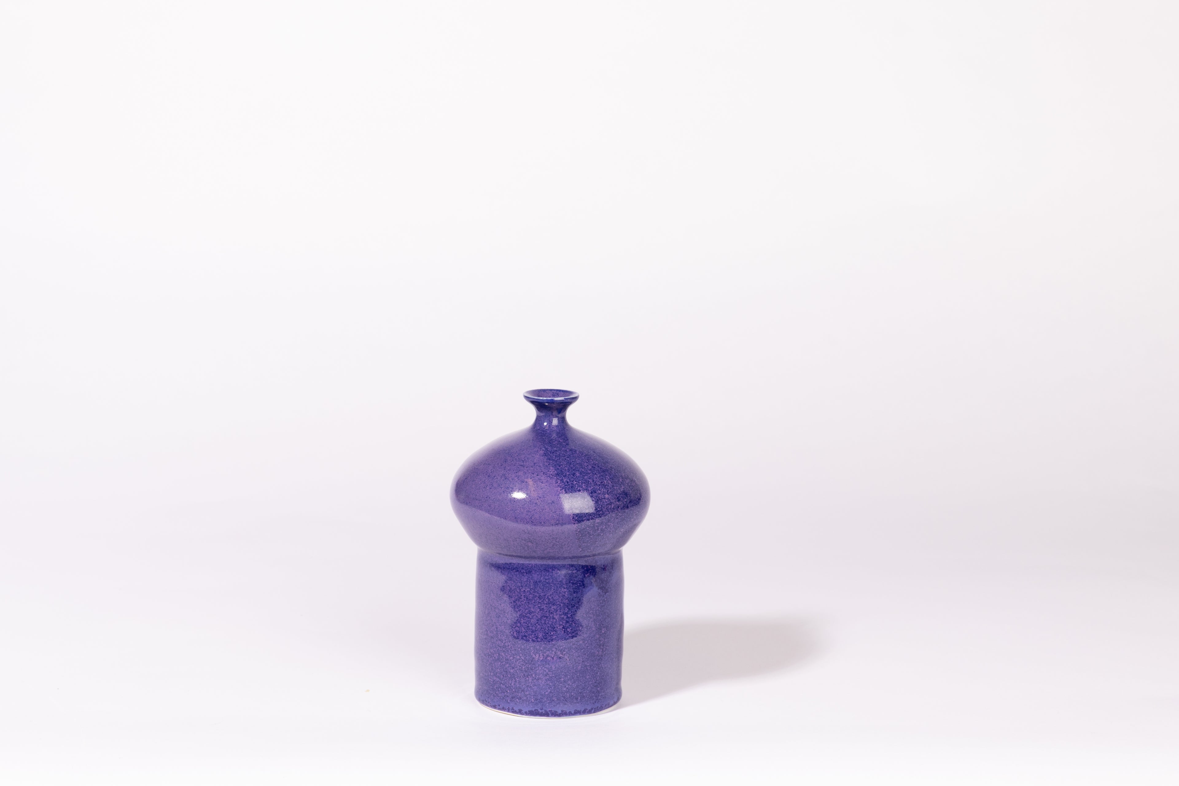 Purple galaxy vase