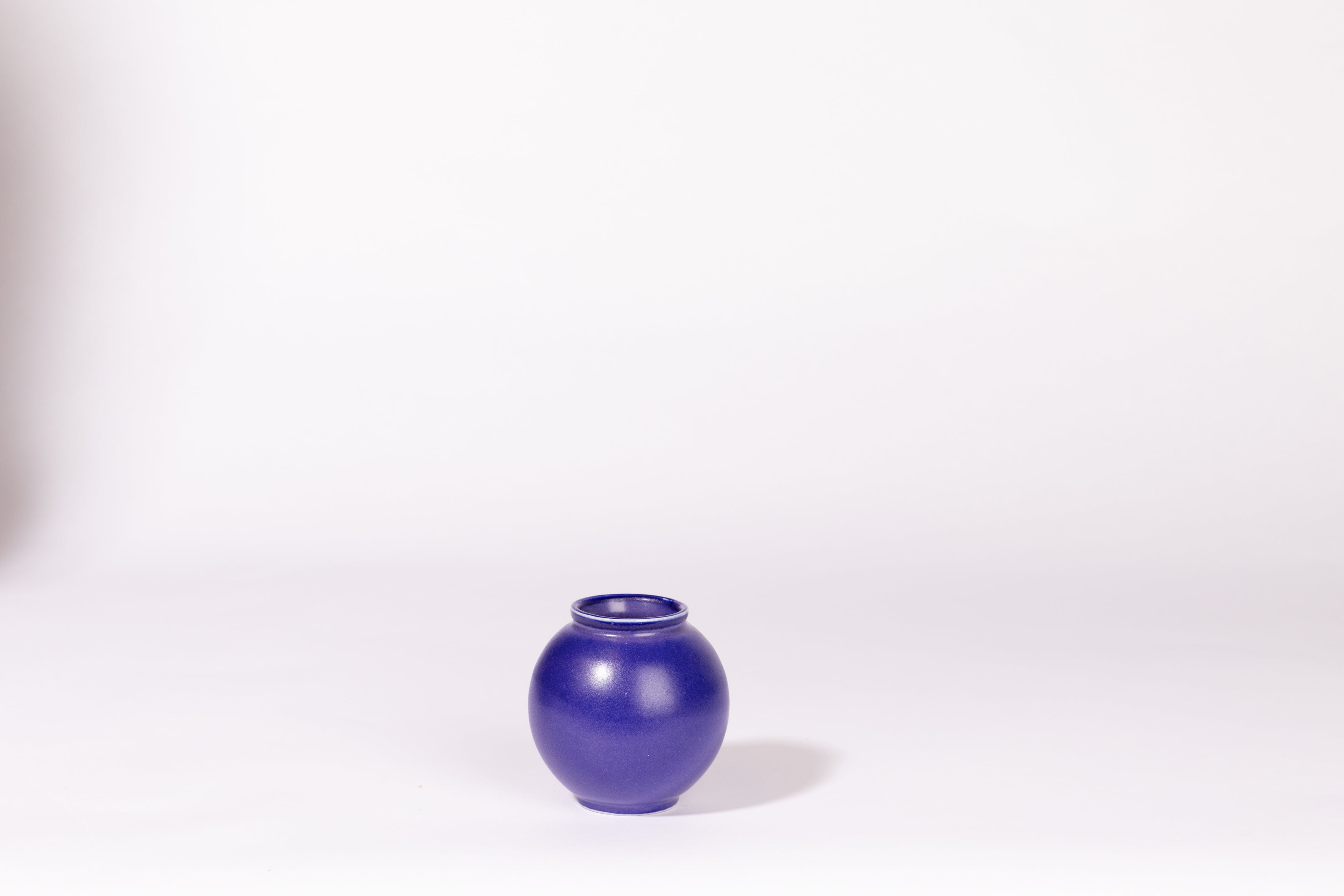 Salt fired mini moon jar