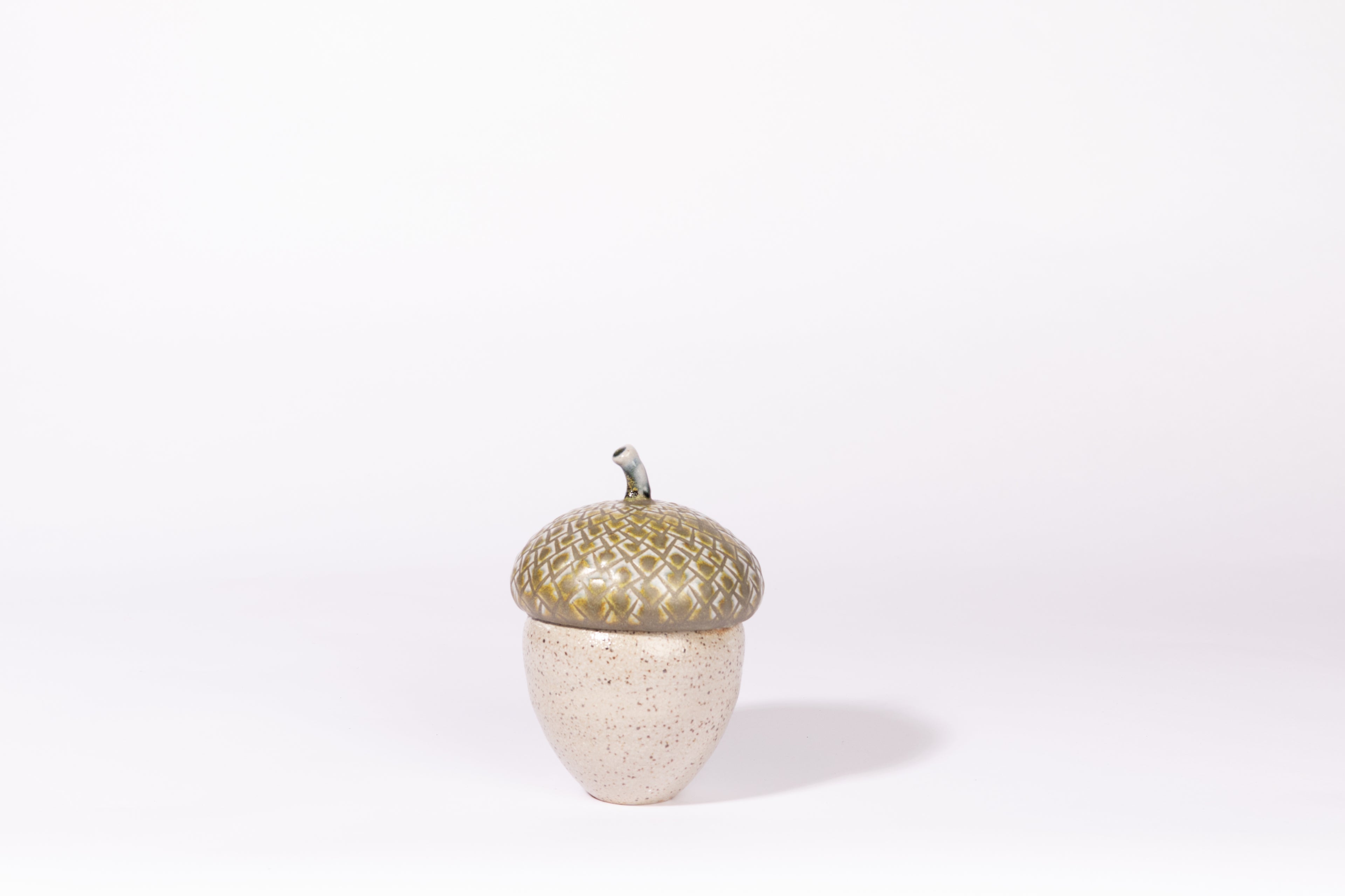 Salt fired acorn
